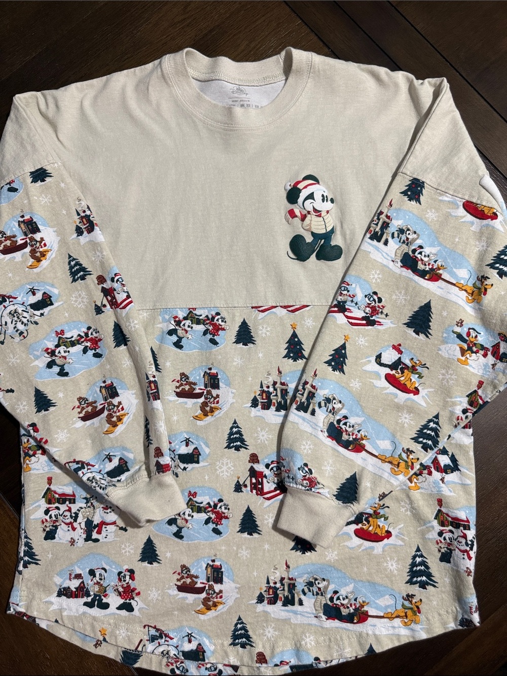 Walt Disney World Mickey Holiday Spirit Jersey XS